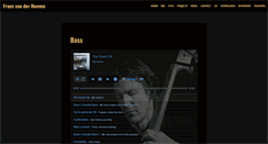 Desktop Screenshot of fransvanderhoeven.com